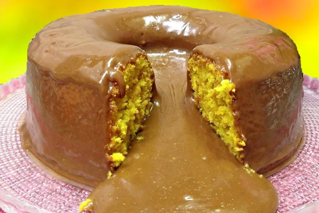 Bolo de Cenoura Explosão